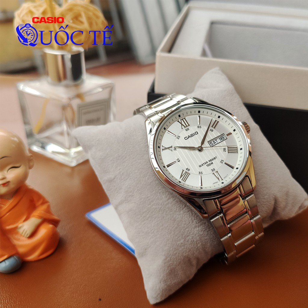Đồng hồ nam casio ❤️ 𝐅𝐑𝐄𝐄𝐒𝐇𝐈𝐏 ❤️ Đồng hồ casio MTP-1384 MTP-1384D MTP-1384L MTP-1384BUL MTP-1384L-2A | BigBuy360 - bigbuy360.vn