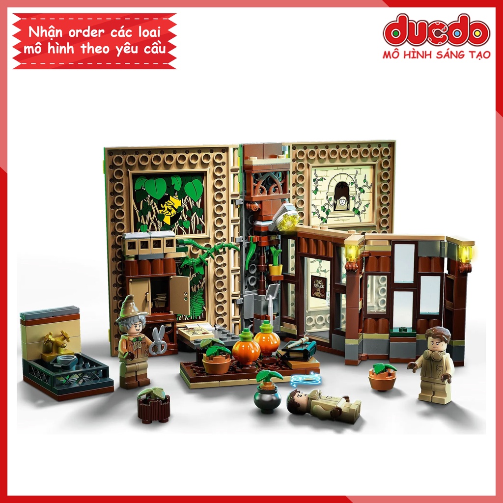 87082 Lắp ghép Harry Potter Hogwarts Moment: Herbology Class - Đồ chơi Xếp hình Mô hình 76384 BLA LRI TANK 60008