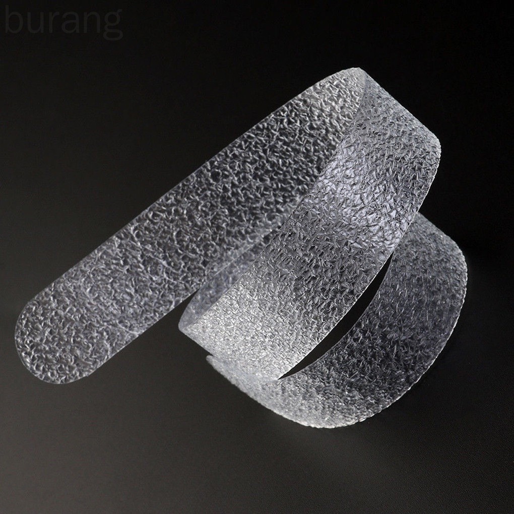 Bộ 12 miếng dán trong suốt chống trượt đảm bảo an toàn tiện dụng cho cầu thang/phòng tắm