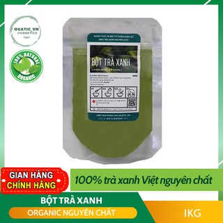 1KG Bột trà xanh nguyên chất - Handmade - B002.005