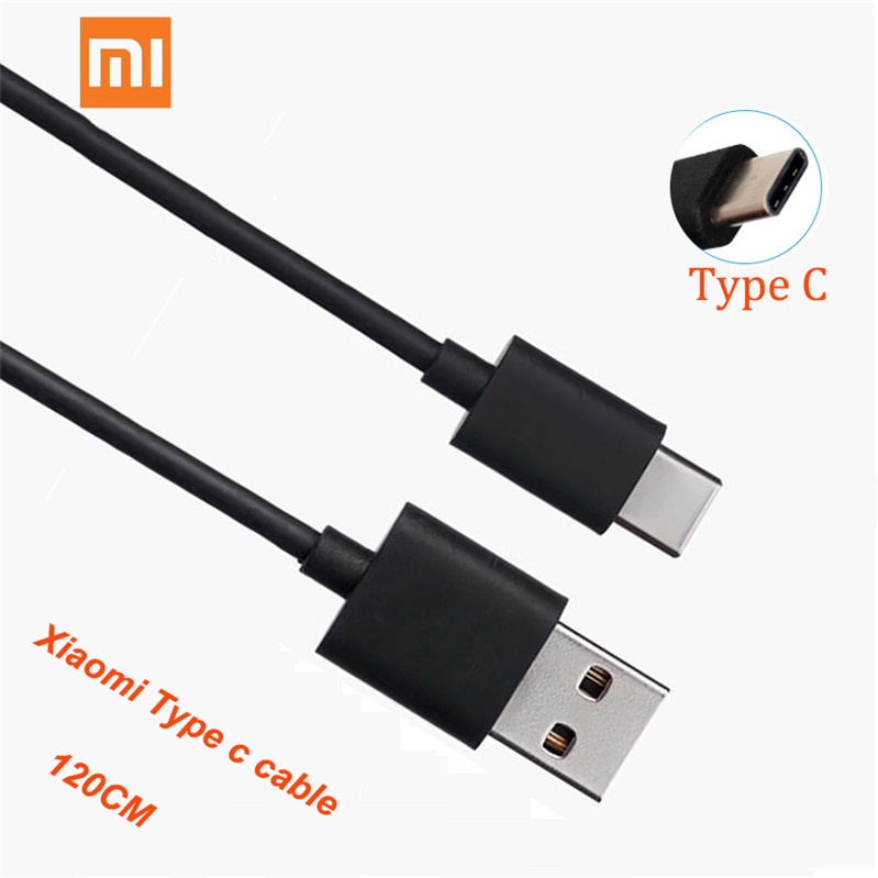 Dây Cáp Sạc Nhanh USB Loại C Cho xiaomi mi 8 9 10 MIix 3 2s 2 max 3 2 black shark 2 3 pocophone f1 F2 A3 A2 120CM redmi