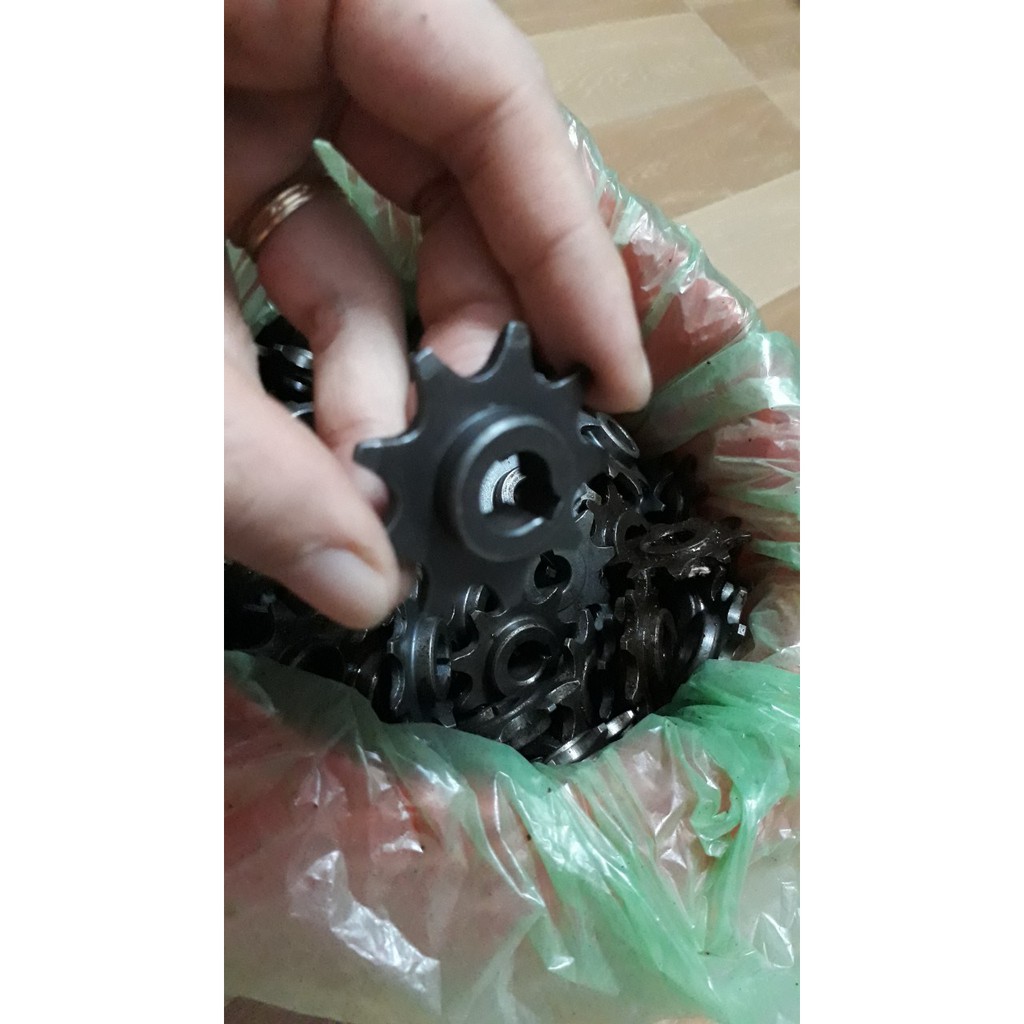 Combo 5 nhông xe đạp điện - Nhông 9 Răng - Bánh răng - Lỗ Trong 11 mm - Nhông motor 5NT11