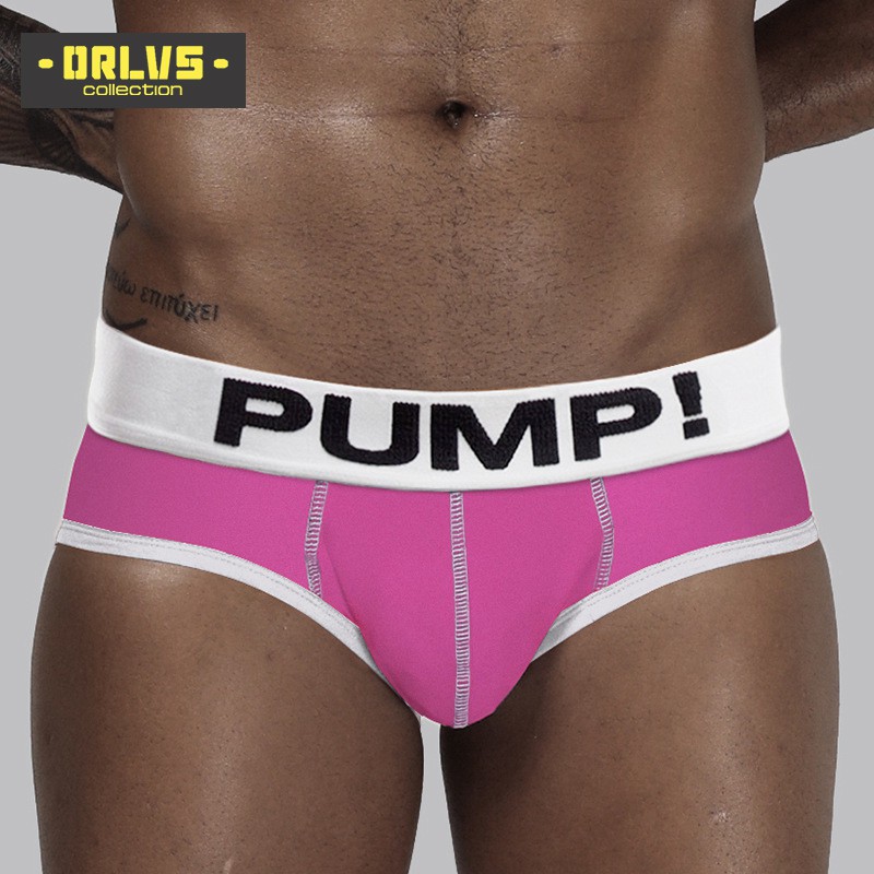 Quần lót cotton lưng thấp mềm mại cho nam Pu013