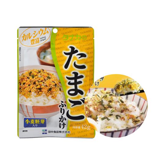 Gia vị rắc cơm vị trứng gà Tanaka Shokuhin 42g - Hachi Hachi Japan Shop