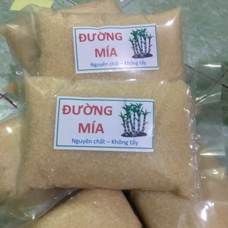 1kg đường mía( đường vàng) nguyên chất không tẩy trắng