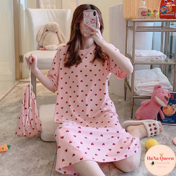 [Sẵn Hàng] Váy ngủ họa tiết hoạt hình dễ thương (Hàng Quảng Châu loại đẹp) | BigBuy360 - bigbuy360.vn