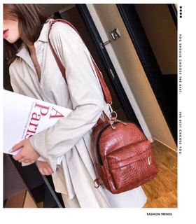 Balo mini cá sấu