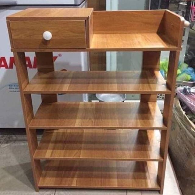 Tủ gỗ để giày . Giá sách