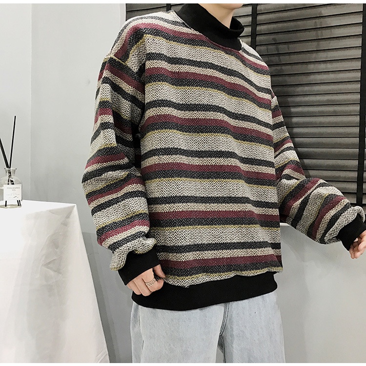 Áo Nỉ Tay Dài Phong Cách Hàn Quốc Thời Trang Nam Nữ