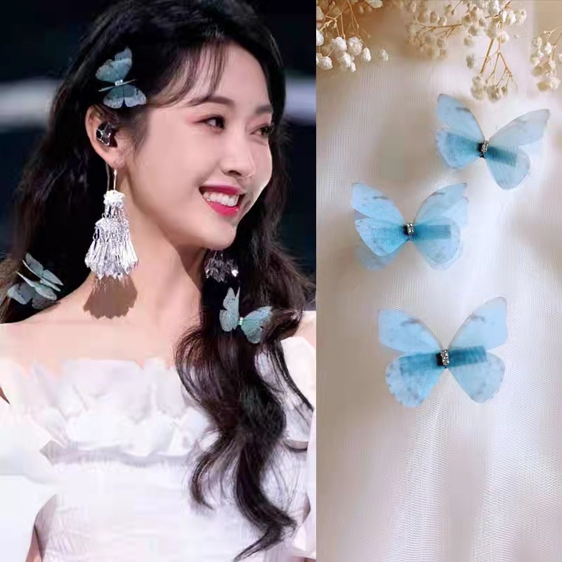 Kẹp tóc hình bướm 3D