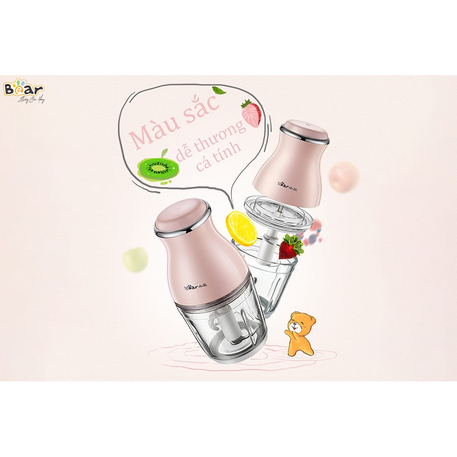 Máy xay đồ ăn dặm Bear 0,6L