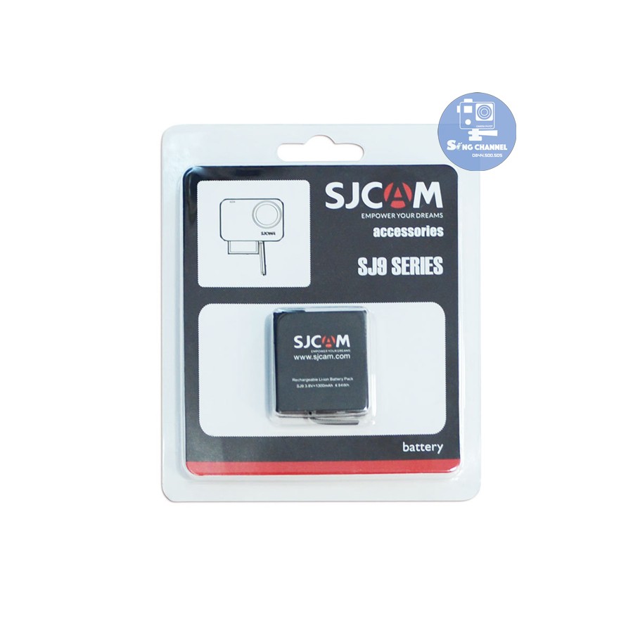 Pin- Dock Sạc Đôi Cho SJ9 Series (Sj9 Strike/Sj9 Max)