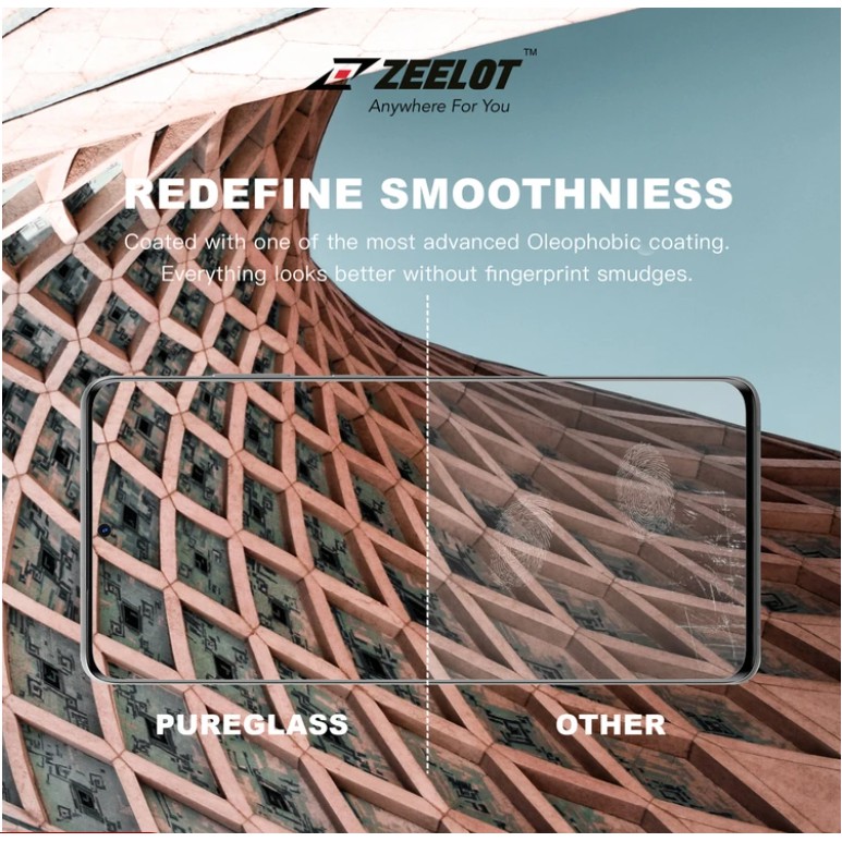 Kính Cường Lực Zeelot 3D UV Samsung Galaxy S21 / S21+ / S21 Ultra - Hàng Chính Hãng