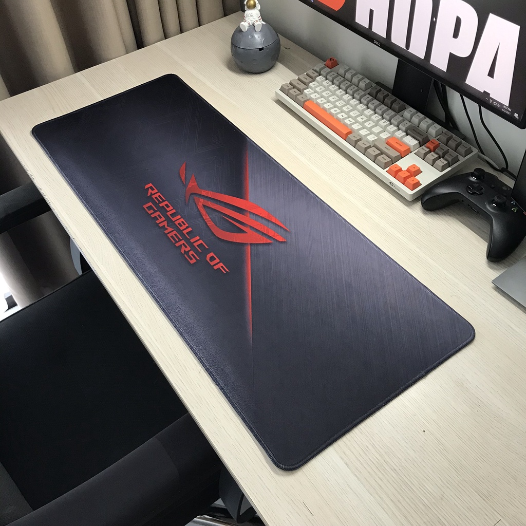 Lót Chuột - Pad Chuột - Mouse Pad - ASUS Gaming ROG 2 - Chống Nước - Size lớn (90x40 dày 4mm) (80x30 dày 3mm)