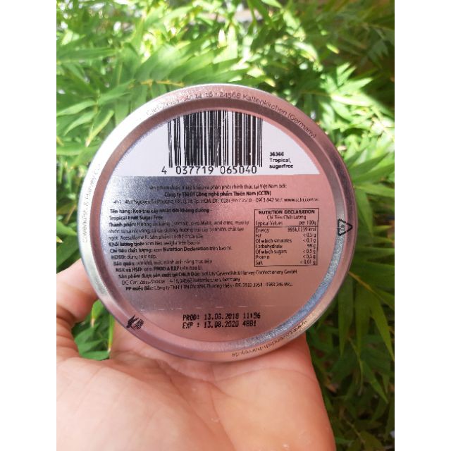 Kẹo Trái Cây Và Ăn Kiêng Cavendish & Harvey Đức