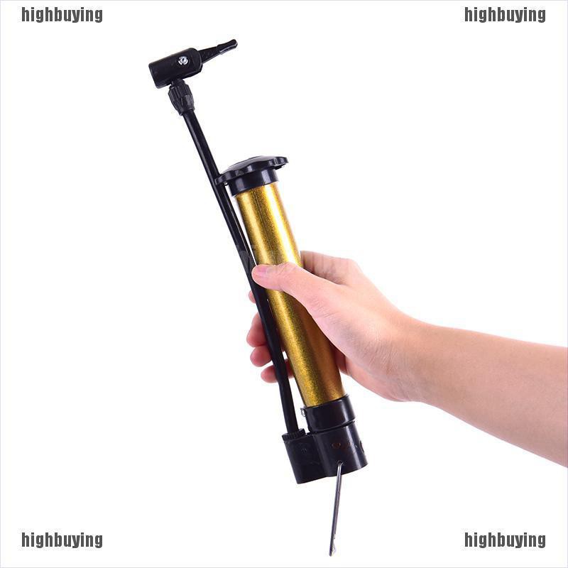 Dụng Cụ Bơm Hơi Mini Áp Suất Cao Chuyên Dụng Cho Các Loại Bóng Đá / Bóng Rổ