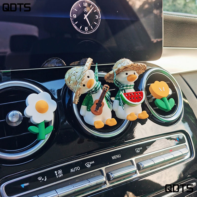 Phụ Kiện Khuếch Tán Nước Hoa Trang Trí Xe Hơi Hình Chú Vịt Dễ Thương 83K0