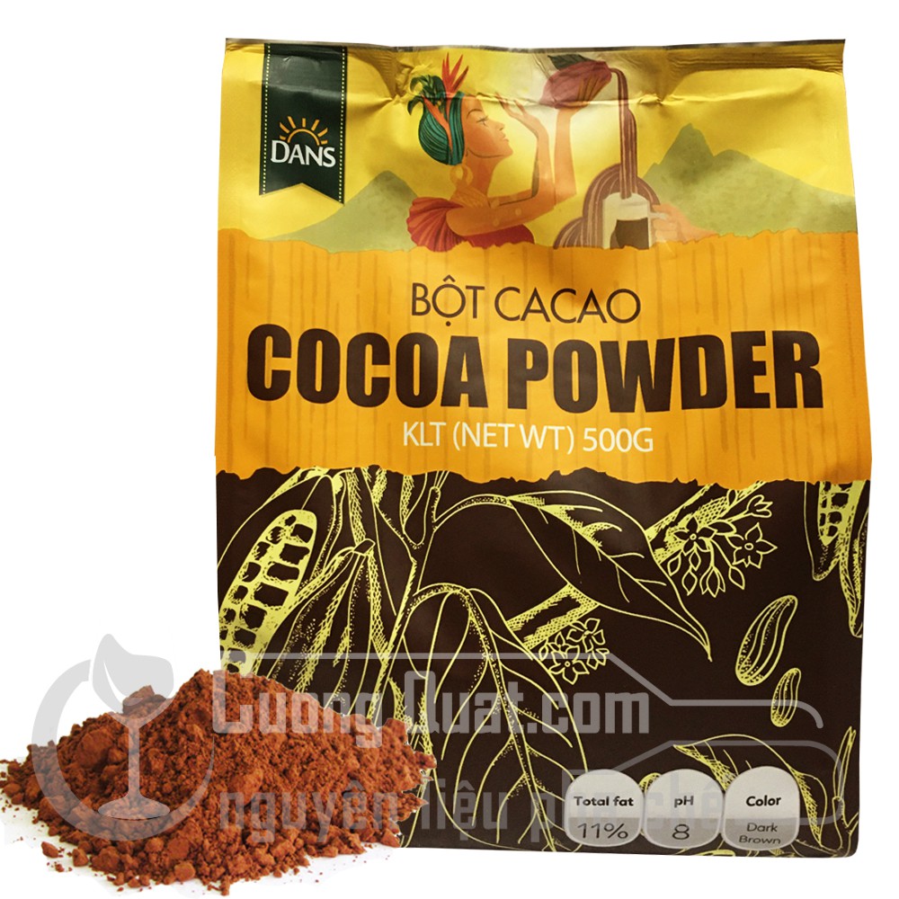 Bột Cacao DANS Nguyên Chất