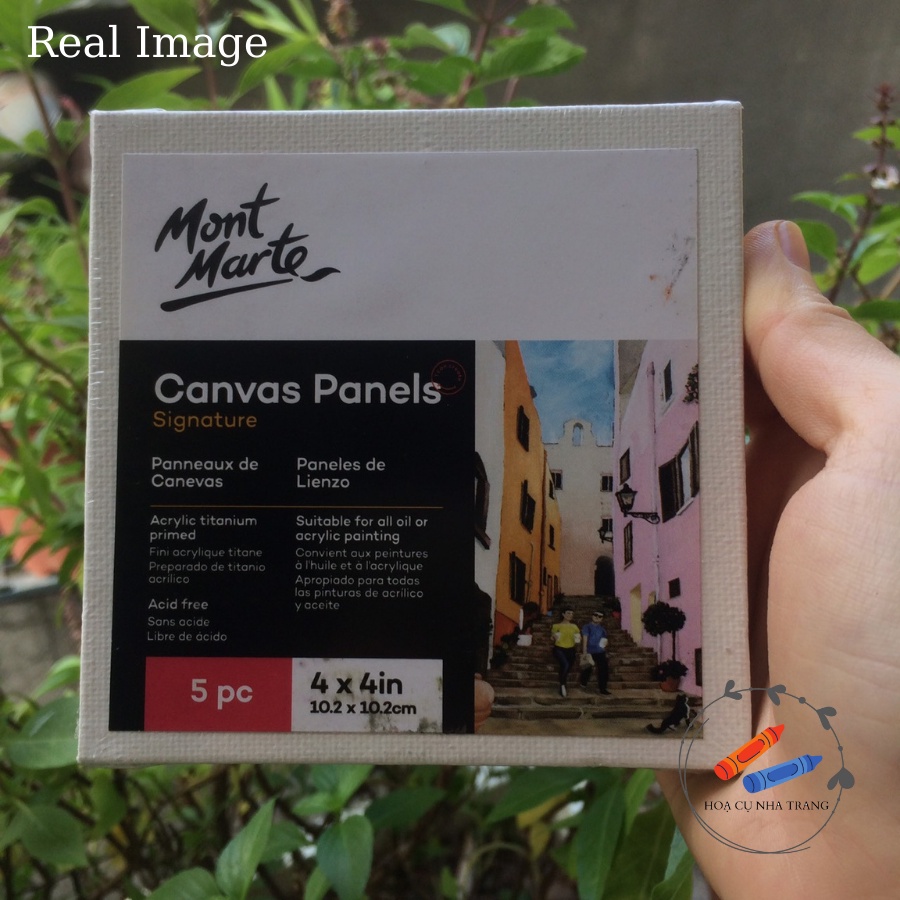 Canvas Tấm Vẽ Tranh Mont Marte Các Size