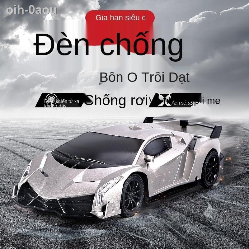 Sạc ô tô điều khiển từ xa, xa tốc độ cao không dây, mô hình xe đua, đồ chơi điện trẻ em cậu bé hơi