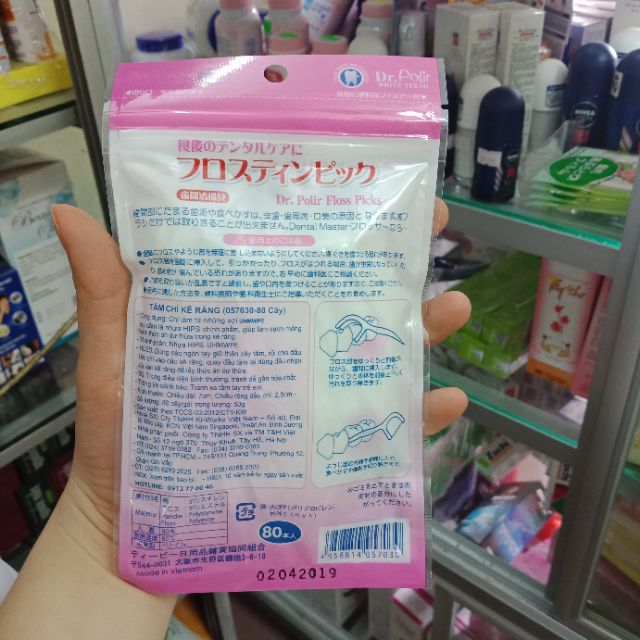 Chỉ kẽ răng Shining Teeth 80 que