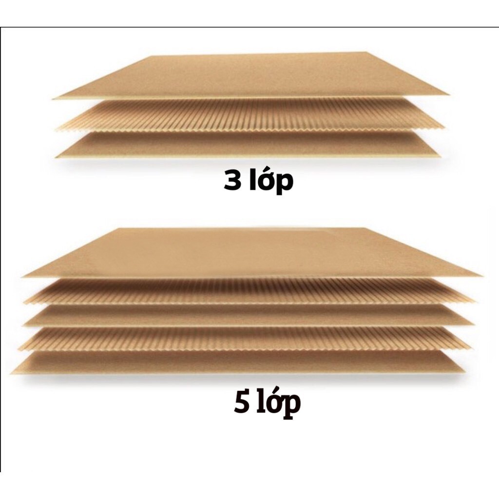 [SIÊU RẺ❤️] – Nhà Bìa Lắp Ghép - Trơn - 5 Lớp Cán Bóng Chịu Lực 20Kg