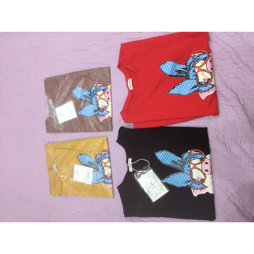 [2019 Áo phông Siêu Rẻ] Áo phông in lợn siêu xinh | BigBuy360 - bigbuy360.vn