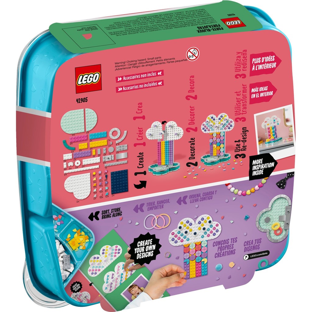 LEGO Dots 41905 - Bộ xếp hình cơn mưa cầu vòng