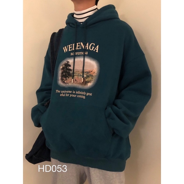 Áo hoodie nam nữ VN CLO in chữ mariners - HD053