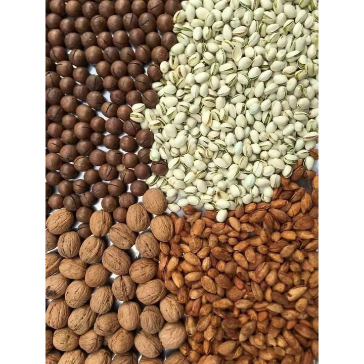 1KG HẠNH NHÂN RANG BƠ VỎ MỎNG HẠT CHẮC ĐẸP HÀNG Nhập Khẩu Mỹ