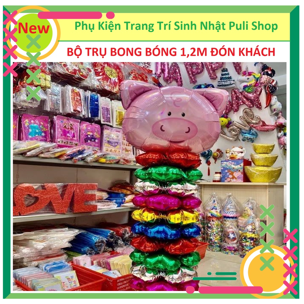BỘ TRỤ 1.5m ĐÓN KHÁCH ĐẦY ĐỦ CHI TIẾT NHƯ HÌNH