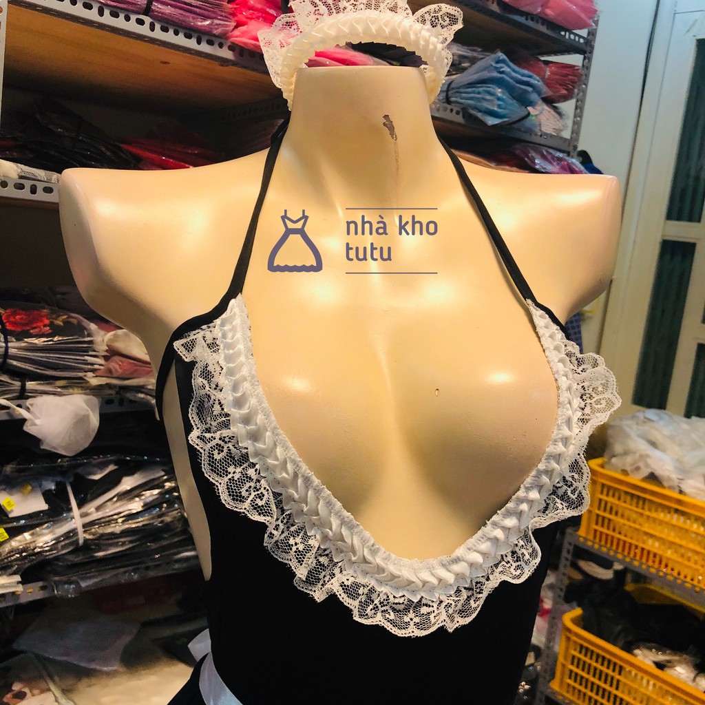 Set đồ ngủ Cosplay Cô giúp việc gợi cảm L348 | BigBuy360 - bigbuy360.vn