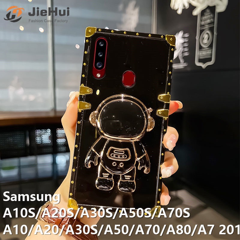 Ốp Điện Thoại In Hình Phi Hành Gia Cho Samsung Galaxy A10S / A20S / A30S / A50S / A70S / A7 2018 / A80 / A10 / A20 / A30 / A50 / A70
