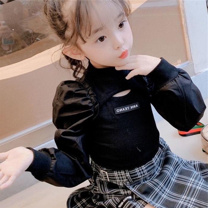 Áo Thun Nữ Dài Tay Dáng Phồng Dễ Phối Đồ