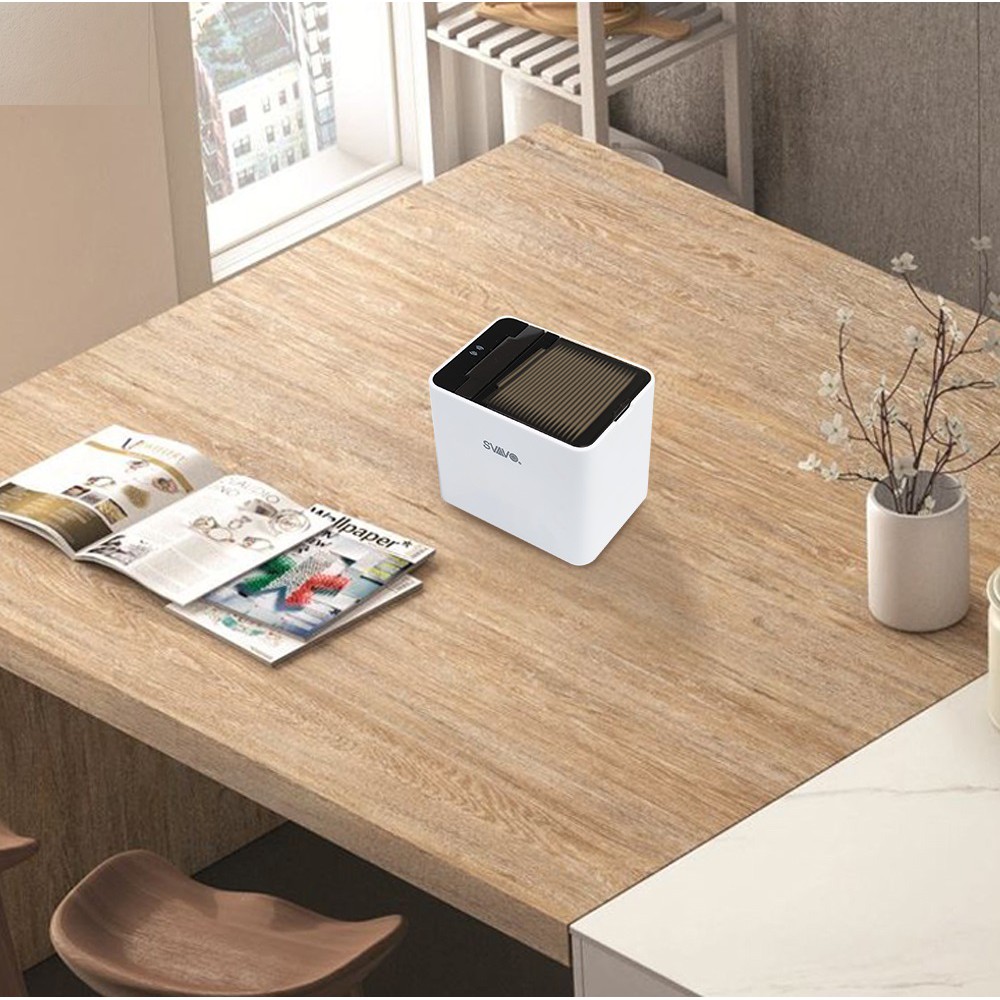 Hộp đựng tăm cảm ứng có tia UV diệt khuẩn SVAVO - Smart Toothpick Dispenser SVAVO