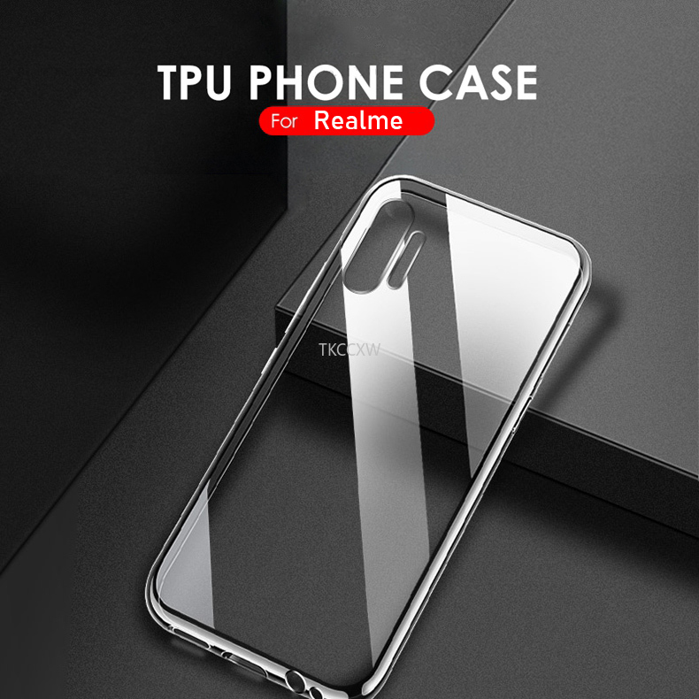 Ốp điện thoại Điện Thoại Trong Suốt Dành Cho Realme X7 V5 C12 C15 C11 C3I C3 C2 2020 C2S X3 Superzom 6i 6s 6 X50 Pro