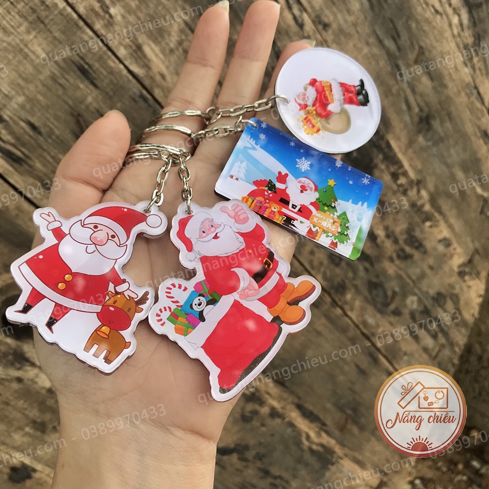 Móc khóa ông già noel, Móc treo xe quà tặng giáng sinh, dịp cuối năm , quà tặng bạn bè, đồng nghiệp