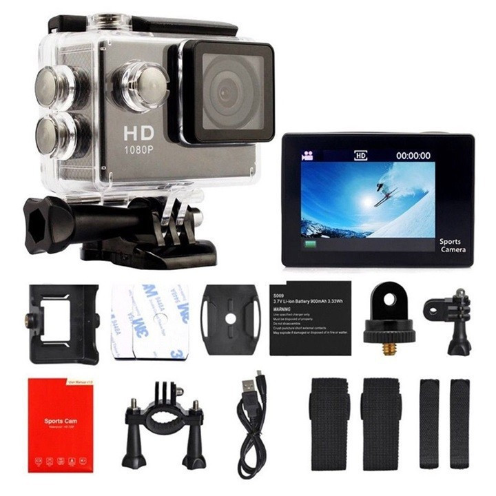[SIÊU HOT] Camera Hành Trình Sports, Camera A9 Giám Sát Hành Trình Ô Tô Cao Cấp Chuẩn 4K Ultra HD Wifi, Chống Nước. | BigBuy360 - bigbuy360.vn