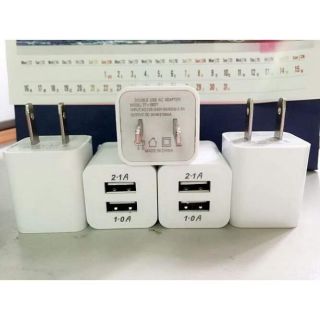 Cốc sạc 2 cổng 5v/1a và 5v/2a