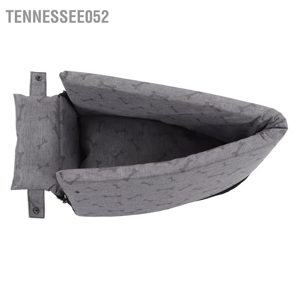 Tennessee052 Chỗ ngồi trên xe hơi của Pet Nest Thoải mái có thể gập lại dễ dàng Vệ sinh Ghế an toàn cho thú cưng đệm bên trong chó nhỏ Mèo
