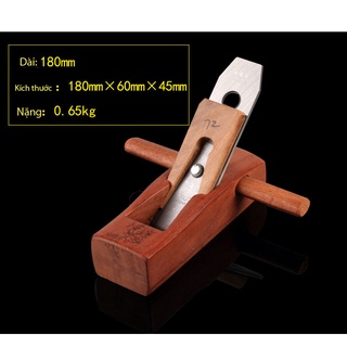 Bào gỗ cầm tay bằng gỗ đỏ loại tốt  - bào gỗ bằng tay lưỡi thép