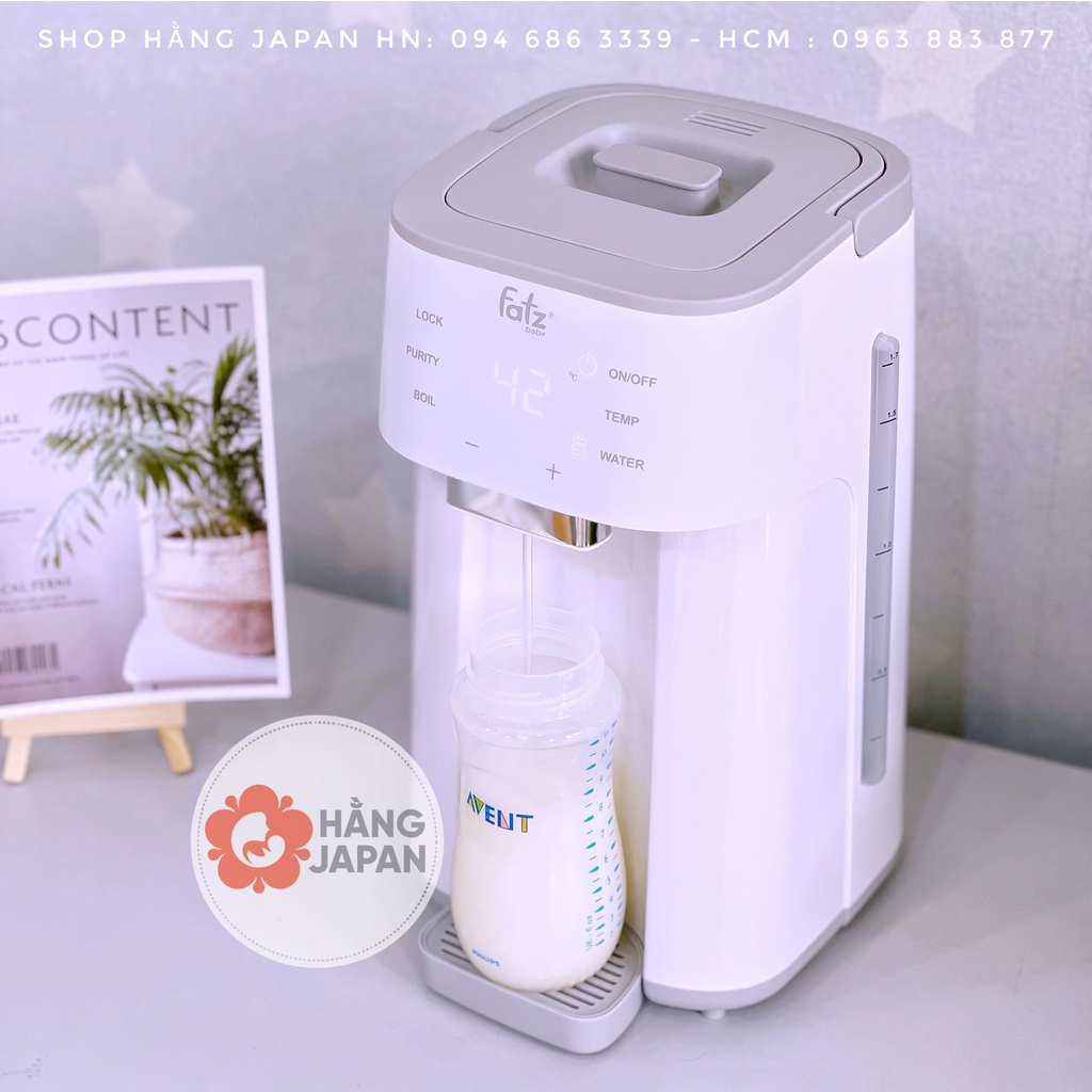 Bình đun và hâm nước pha sữa thông minh Fatz baby - SMART 2 - FB3817TN