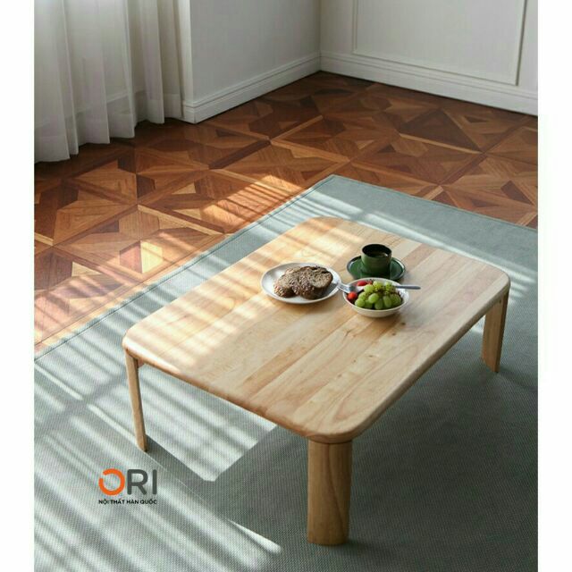 🔥MIỄN SHIP🔥 Bàn trà Xếp Gọn Chân Bánh Mì 60x90cm