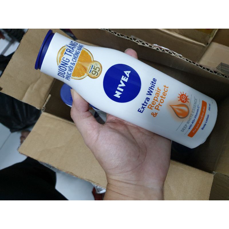 Sữa Dưỡng Thể Nivea Extra White Ngày - SPF 30