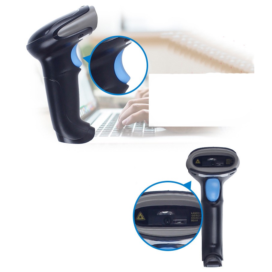 Máy quét mã vạch / máy đọc mã vạch / Barcode JR6108 1D có dây