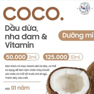 Coco gel - mascara dưỡng mi