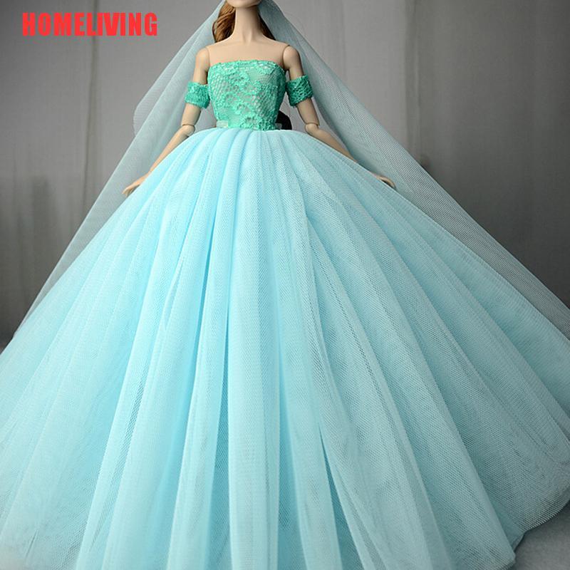 Đầm Cưới Cho Búp Bê 11 &quot;Tỉ Lệ 1 / 6