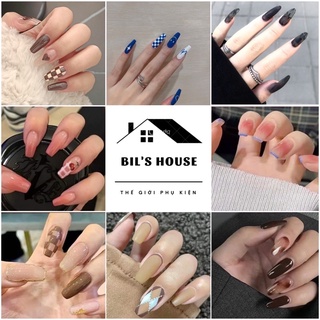 Bộ 24 móng giả💖Beauty Nail💖 hoạ tiết đơn giản