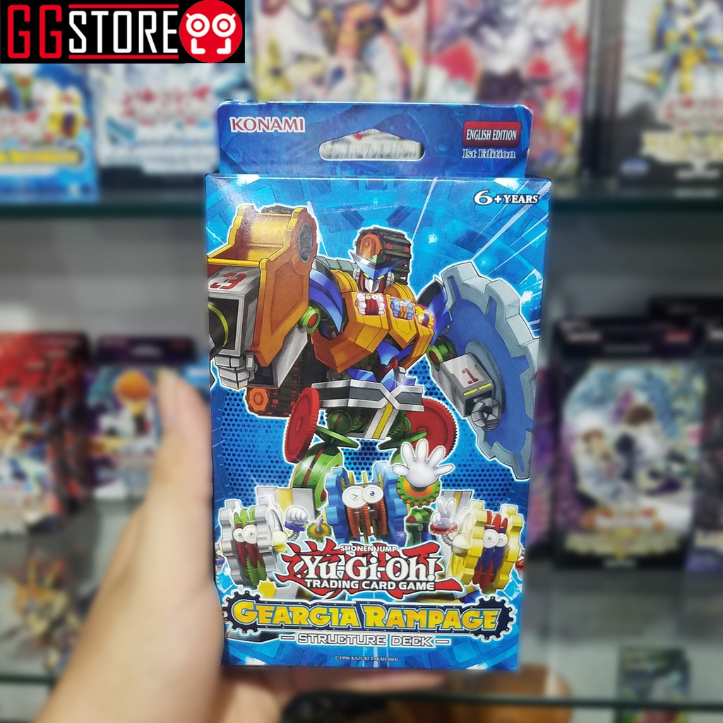 Thẻ bài Yugioh Chính Hãng Geargia Rampage Structure Deck
