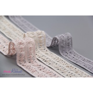 REN COTTON CHUN CAO CẤP 3.5-4CM. Làm băng đô và phụ kiện may mặc.